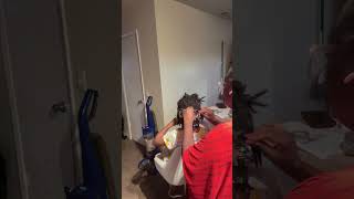 DIY Flaxseed Gel  Loc Retwist  SAHM Chronicles [upl. by Yeloc731]