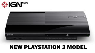 IGN News  Sony Reveals Playstation 3 Super Slim [upl. by Qahsi]