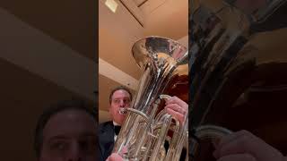 Liszt Les Preludes Tuba Excerpt DuPage Symphony [upl. by Anelaj]