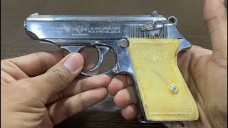 Walther PPK 22 हिन्दी 🇮🇳 Review in India Made in France by Manurhin 🇫🇷 [upl. by Carmena]