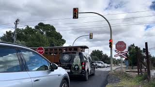 Coma Railway Crossing Mallorca Saturday 04112023 [upl. by Nesyla]