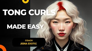 Tong Curls Made Easy How To Achieve The Look [upl. by Ytsim]