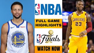 GOLDEN STATE WARRIORS VS CLEVELAND CAVALIERS HIGHLIGHTS [upl. by Verney371]