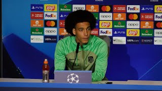 Witsel quotNo voy a decir que ante el Feyenoord es una final porque falta mucho para acabar el gr [upl. by Lefton]