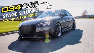 034 Motorsport Stage 2 Audi S4 B9 First Drive  060 Runs [upl. by Dolph550]