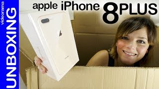 Apple iPhone 8 plus unboxing ¿la alternativa al iPhone X [upl. by Namlas]