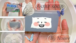 Asmr soap By Nonee Protex soap Thai therapy [upl. by Olpe]