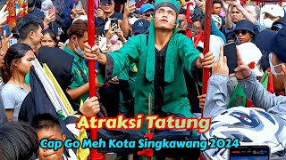 Atraksi Tatung  Cap Go Meh Kota Singkawang 2024 [upl. by Syverson]