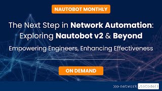 The Next Step in Network Automation Exploring Nautobot v2 amp Beyond [upl. by Gobert244]