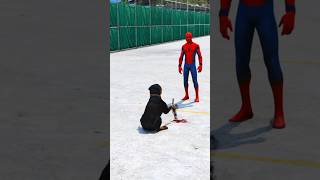 GTA 5 কুকুরের প্রাণ বাঁচালো স্পাইডারম্যান spiderman ironman superman [upl. by Llehsar]