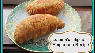 Lucenas Filipino Empanada Recipe  aSimplySimpleLife Filipino Recipe [upl. by Dagna]