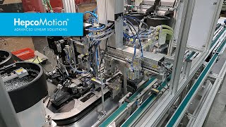 Electric Control Switch Production Application  GFX Guidance System for Beckhoff XTS [upl. by Sloatman]