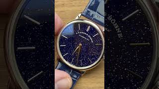 A Lange amp Söhne Saxonia Thin Copper Blue 205086 1Minute Watch Review [upl. by Daly]