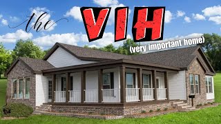 This ASTOUNDING modular home is on the VIHvery important home list Prefab House Tour [upl. by Niletac]