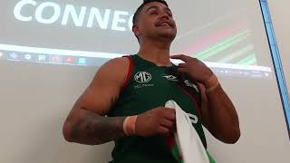 Latrell Mitchell 150 NRL Games Jersey Presentation [upl. by Concordia160]