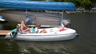 Nauticraft Pedal Electric and PedalElectric boats video [upl. by Ybot533]