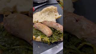 Salsiccia e Friarielli marenna food naples lafontelattea sandwich pizzanapolitana panini [upl. by Eidde]