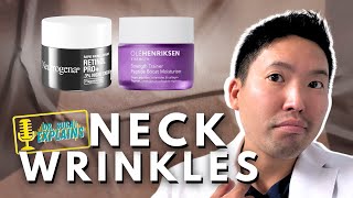 Dermatologist Explains How to Treat Neck Wrinkles and Tech Lines [upl. by Haimaj]