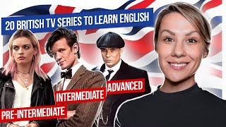 20 Best British TV Series to Learn English  Beginner to Advanced Level [upl. by Varick]