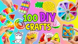 🤩LIVE WOW 100 DIY Easy Crafts To Surprise Your Friends🎨 [upl. by Danella94]