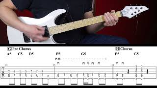 Cherry Pie  Guitar Lesson  Guitar Tutorial with Tabs [upl. by Nyleda47]