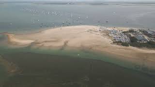 Discovering Hayling Island from Above  Breathtaking Views  Beautiful England  4K [upl. by Duwad935]