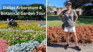 Tour of the Dallas Arboretum and Botanical Garden  May Walkabout In Texas Zone 8 [upl. by Bellaude]