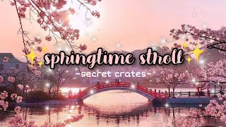 secret crates springtime stroll ✨ no copyright  indonesia 🇮🇩 [upl. by Alegnasor]