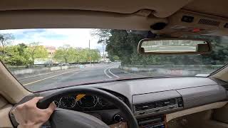 Mercedes SL500 R129 POV Test Drive [upl. by Rammaj208]