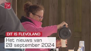 Dit is Flevoland van zaterdag 28 september 2024  Omroep Flevoland [upl. by Letnom]