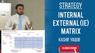 Strategy Analysis Internal External IE Matrix [upl. by Yrreg]