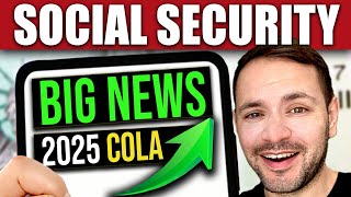 BIG NEWS for Social Security COLA Forecast Just INCREASED for 2025… [upl. by Ardnic428]