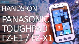 Panasonic ToughPad FZE1 and FZX1 Rugged Tablets Handson Overview [upl. by Llebyram116]