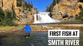 TIME TO quotGIVEquot AND FISH AT SMITH RIVER FALLS perfect parking for expedition vehicle [upl. by Azalea827]