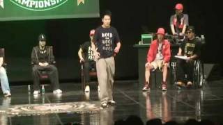 UK 2009 Korea  Poppin Final  DoKyun vs Hojin [upl. by Nemsaj]