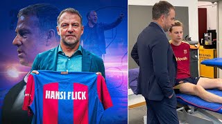 THE CHANGES HANSI FLICK COULD BRING TO BARCELONA [upl. by Etiuqram893]