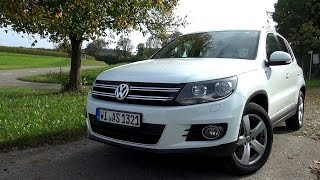 2014 VW Tiguan 20 TDI 140 HP Facelift Test Drive [upl. by Ecire]