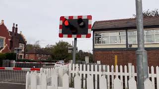 Caverswall Level Crossing  Staffordshire [upl. by Filemon356]