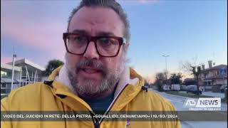 VIDEO DEL SUICIDIO IN RETE DELLA PIETRA «SQUALLIDO DENUNCIAMO»  10032024 [upl. by Nyrehtak]