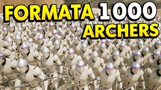 1000 ARCHERS VS 1000 ENGINEERS IN FORMATA Formata Funny Gameplay [upl. by Barry]