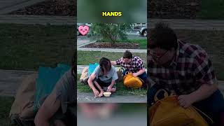 Rude Boy Mocks Beggar Kind Stranger Saves the Day ❤️ shorts [upl. by Furie198]