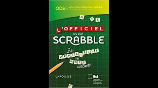 LOfficiel du jeu Scrabble® Relié  La liste officielle des mots [upl. by Tilford]