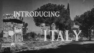 Introducing 🇮🇹 Italy  The Atlantic Community Series  NATO Documentary  1955 [upl. by Yentihw]