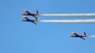 Patrouille Groupe Trenchant at Air Legend Airshow 2024 [upl. by Emelia979]