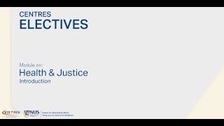 Health and Justice An Introduction [upl. by Rabi483]