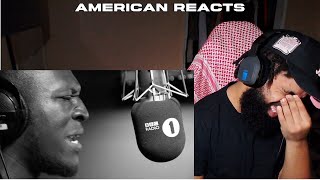 American Reacts To  Wretch 32  Fire in the Booth – Stormzy UK [upl. by Wendalyn]