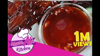 BARBECUE SAUCE Filipino Style  BARBEQUE SAUCE [upl. by Silsbye]