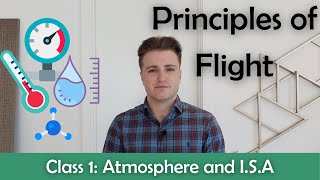 ATPL Principles of Flight  Class 1 Atmosphere and ISA [upl. by Aleydis195]