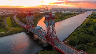 DJM Aerial Solutions  Drone Video of Middlesbrough  Teesside  North Yorkshire [upl. by Eerpud]