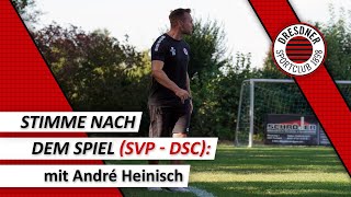 SV PanitzschBordsdorf  Dresdner SC 05 792024  Stimme nach dem Spiel 2 [upl. by Arica]